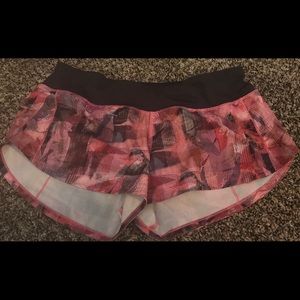 Lululemon Speed Shorts Sz 6